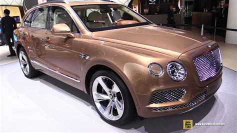 2016 Bentley Bentayga Exterior And Interior Walkaround Debut At