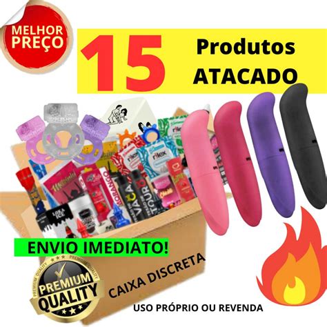 Kit Produtos Sex Shop C Vibrador Golfinho Top Sexy Para Adultos