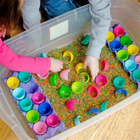 Easter Sensory Bin Busy Toddler