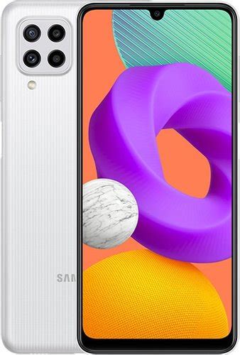 Samsung Galaxy M22 SM-M225FV/DS 4GB/128GB (белый) телефон купить в Минске