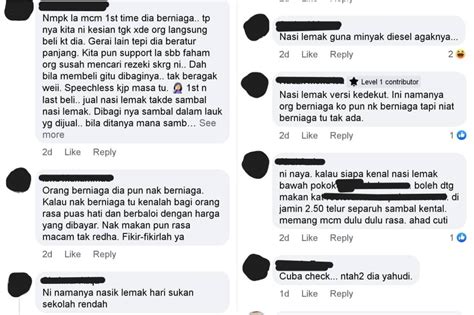 Nasi Lemak 3 Ekor Bilis Tiada Telur Dijual RM4 Sebungkus Sambal Pun