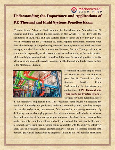 Ppt Understanding The Importance And Applications Of Pe Thermal And