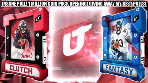 Insane Pull Million Coin Pack Opening Giving Away My Best Pulls