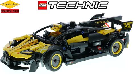 Lego Realtime Build Lego Technic 42151 Bugatti Bolide Youtube