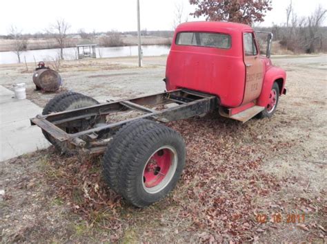 1955 F600 Ford Truck Cab And Chassis 13k Miles Classic Ford Other 1955