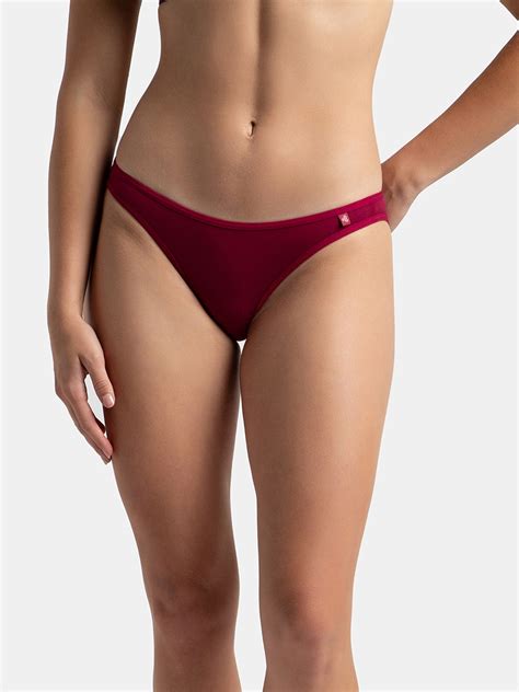 Buy Jockey Super Combed Cotton StayFresh Low Waist Bikini SS02 Briefs For Women 17056606 Myntra