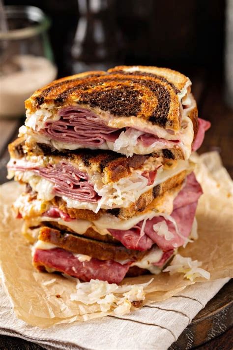 Reuben Sandwich Recipe With Russian Dressing Lemon Blossoms