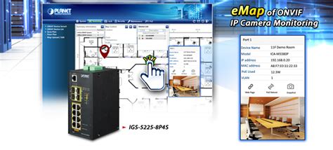 Planet IGS-5225-8P4S Industrial L2+ 8-Port 10/100/1000T 802.3at PoE + 4 ...