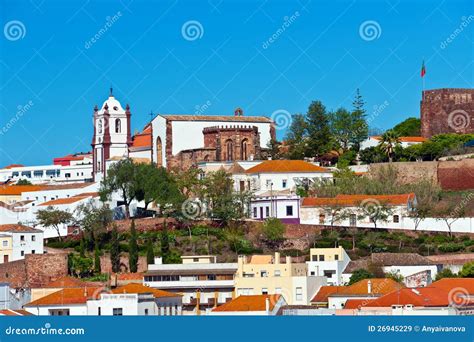 Old Town Of Silves Algarve Portugal Stock Image Image Of European