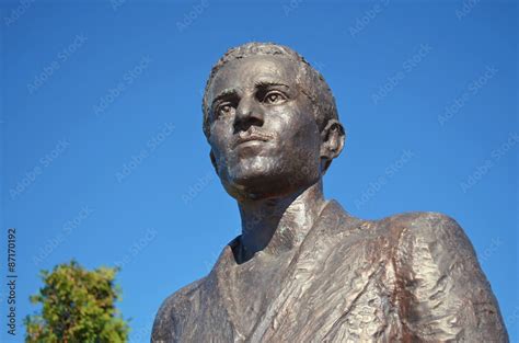 Statue of Gavrilo Princip in East Sarajevo Stock Photo | Adobe Stock