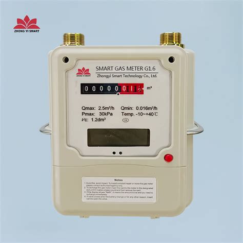 Domestic Diaphragm Gas Meter With Aluminum Shell