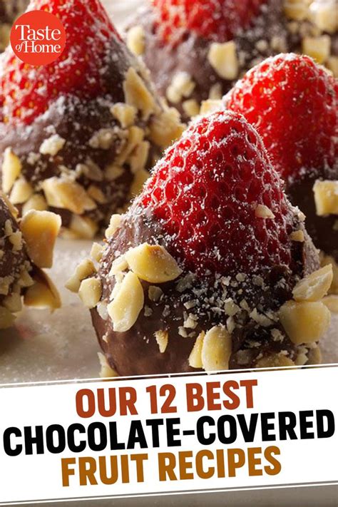 Do The Dip 12 Chocolate Covered Fruit Recipes Youll Love Fruit