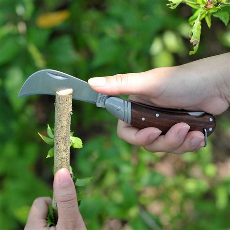 Buy Linsen Outdoor Pruning Knife With Lock Backgrafting Knife