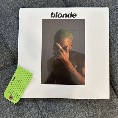 Frank Ocean FRANK OCEAN BLONDE VINYL | Grailed