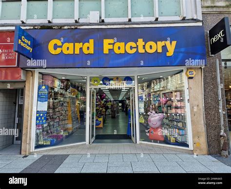 Cardiff Wales Uk February 25 2022 Card Factory Store Logo