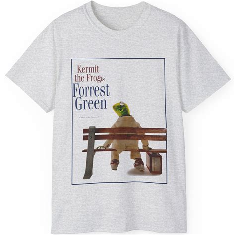 Rare Vintage Kermit The Frog Forrest Green Shirt - TokoPyramid