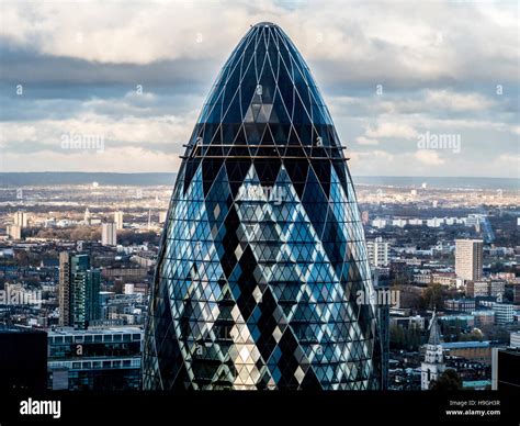 The Gherkin Building London Uk Stock Photo 126369147 Alamy