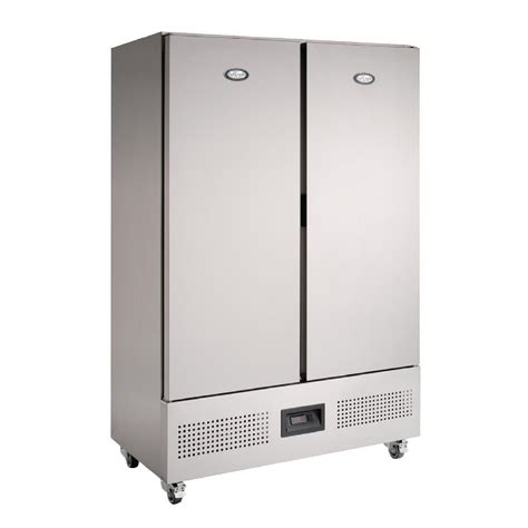 Cb Foster Slimline Double Door Upright Freezer Ltr