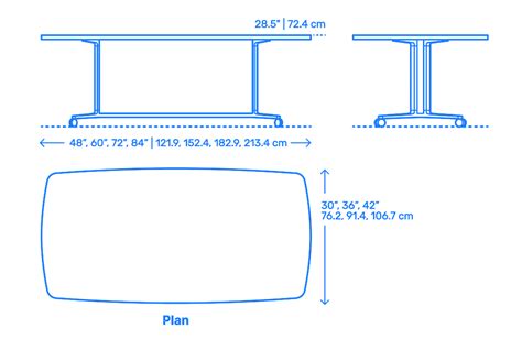 Conference Tables Dimensions And Drawings