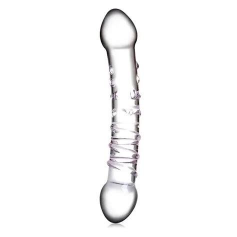 Crystal Glass Rod Fun Massage Stick Sex Shop Incognito Delivery Dildo Strapon Lingerie