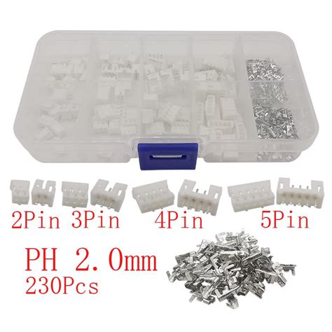 Stks Set Ph Pin Pin Pin Pin Pitch Mm Terminal Socket Kit