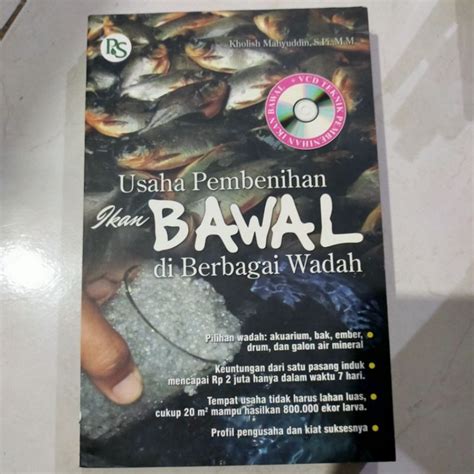 Jual Buku Budidaya Perikanan Pembenihan Ikan Bawal Shopee Indonesia