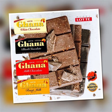 Lotte Japan Ghana Chocolates 50g Shopee Philippines