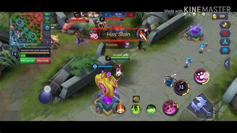 Hero Nana Di Rank Epic Mobile Legend YouTube