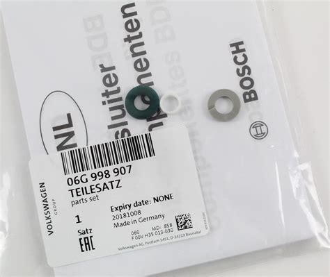 Audi A3 A4 A5 Q5 TT Injector seal repair kit 2ltr petrol 06G998907 ...