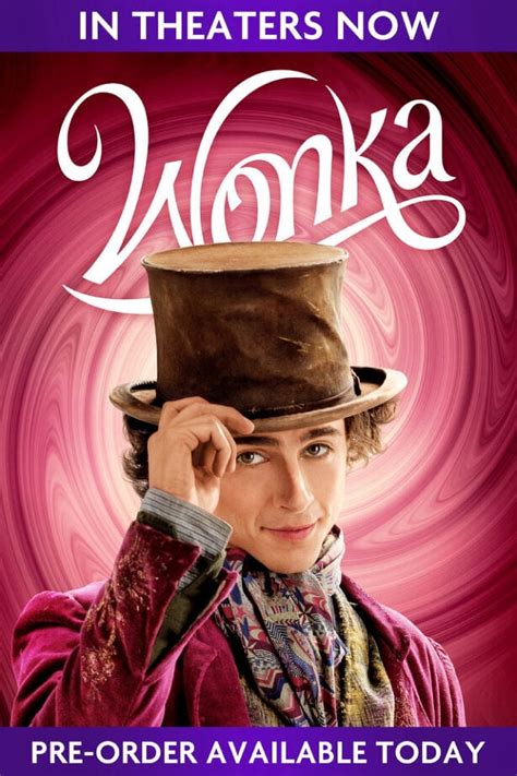 Wonka 2023 Dvd Starring Timothee Chalamet