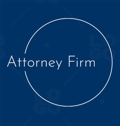 Attorney Firm Logo Maker | LOGO.com