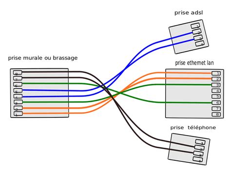 Schema Cable Rj Ethernet P C Cable Rj Droit Ou Crois