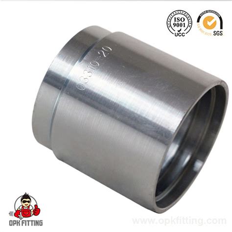 Hydraulic Ferrule For SAE100 R2at En 853 2sn Hose 03310 China