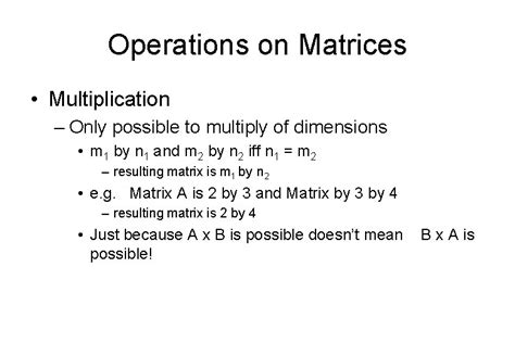 Points Vectors Lines Spheres And Matrices Overview Points