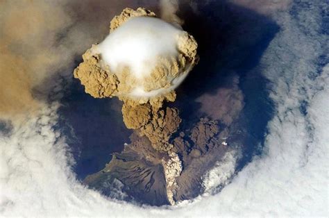 Sattelite Image Of The San Cristobal Volcano Eruptions In Nicaragua