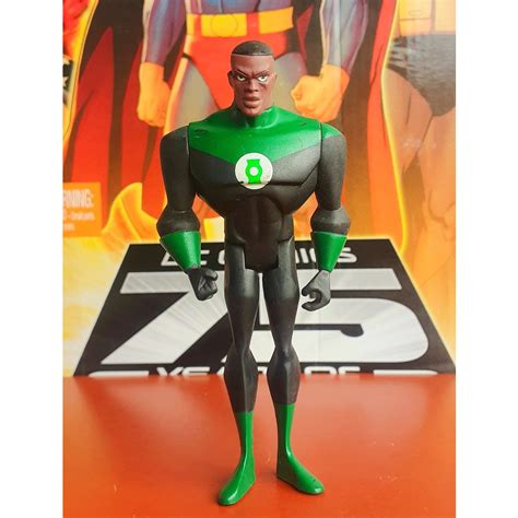 Boneco DC Jlu Lanterna Verde John Stewart Original Mattel