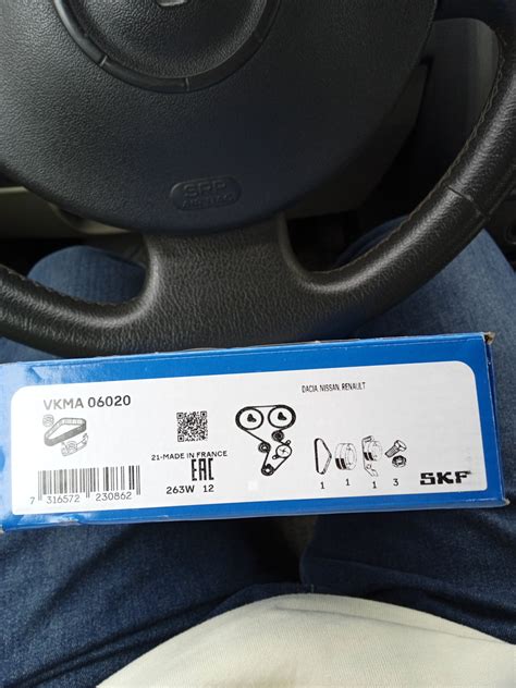 Купил ремень ГРМ SKF — Renault Megane II, 1,6 л, 2006 года | запчасти ...