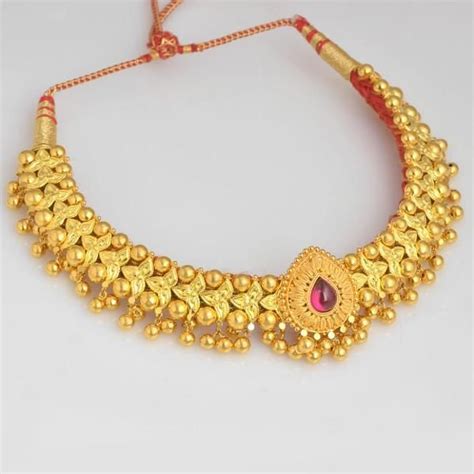 Traditional Gold Jewellery Maharashtrian Marathi Ornaments Designer