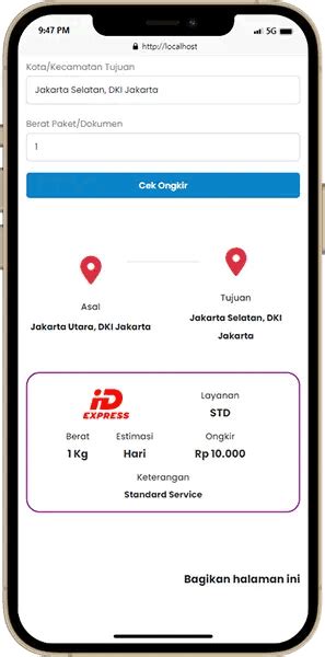 Cara Cek Ongkir Id Express Yang Lengkap Dan Mudah