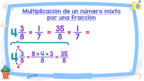 Multiplicacion de mixtos por fracciones 21 Matemóvil