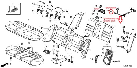 Qanda Honda Accord Back Seat Release How To Fold Down And Fix Broken Latch