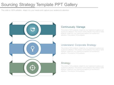 Sourcing Strategy Template Ppt Gallery Ppt Images Gallery