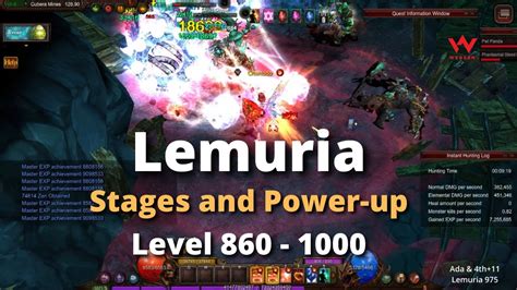 Lemuria 860 1000 Skill Enhancement 800 Tree MU Online Season 17