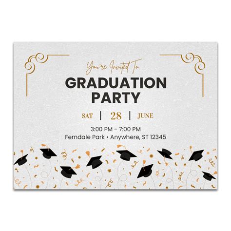 Graduation Party Invitation Designs