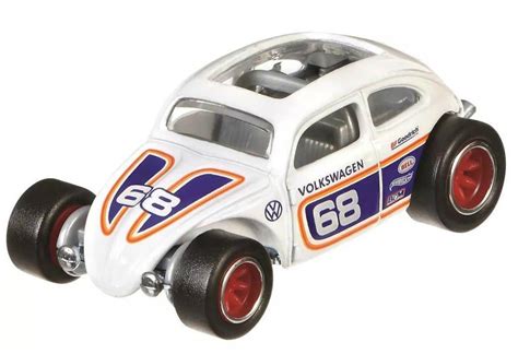 Carrinho Hot Wheels Volkswagen Beetle Fusca Compact Kings Verde