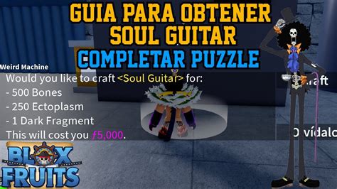 COMO CONSEGUIR SOUL GUITAR Y COMPLETAR PUZZLE How To Get SOUL GUITAR