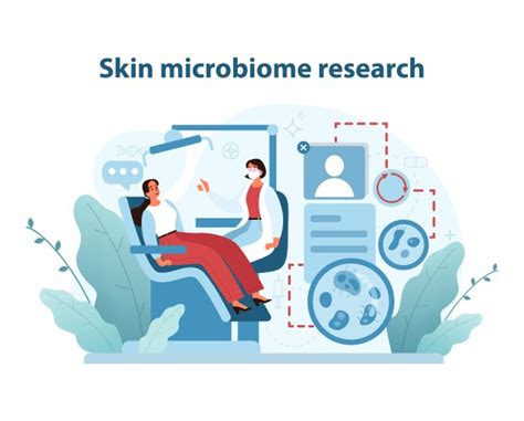 Skin Microbiome Vector Images (63)