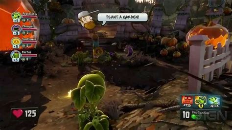 Plants Vs Zombies Garden Warfare Gameplay E3 2013 Ea Conference Youtube