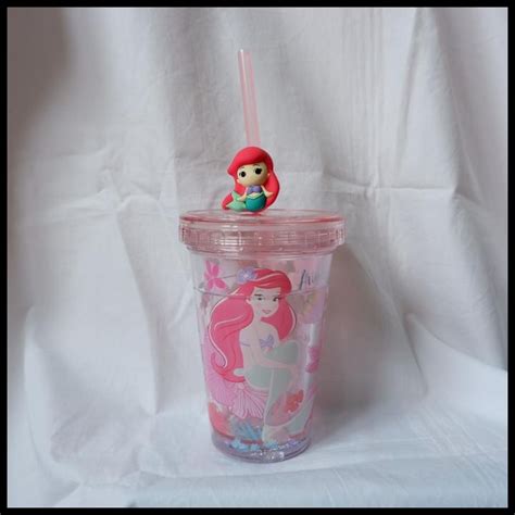 Jual Tumbler Botol Gelas Air Minum Anak Disney Princess Ariel Frozen