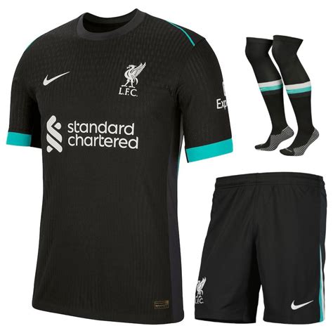 Maillot Kit Enfant Liverpool Exterieur 2024 2025 Foot Soccer Pro